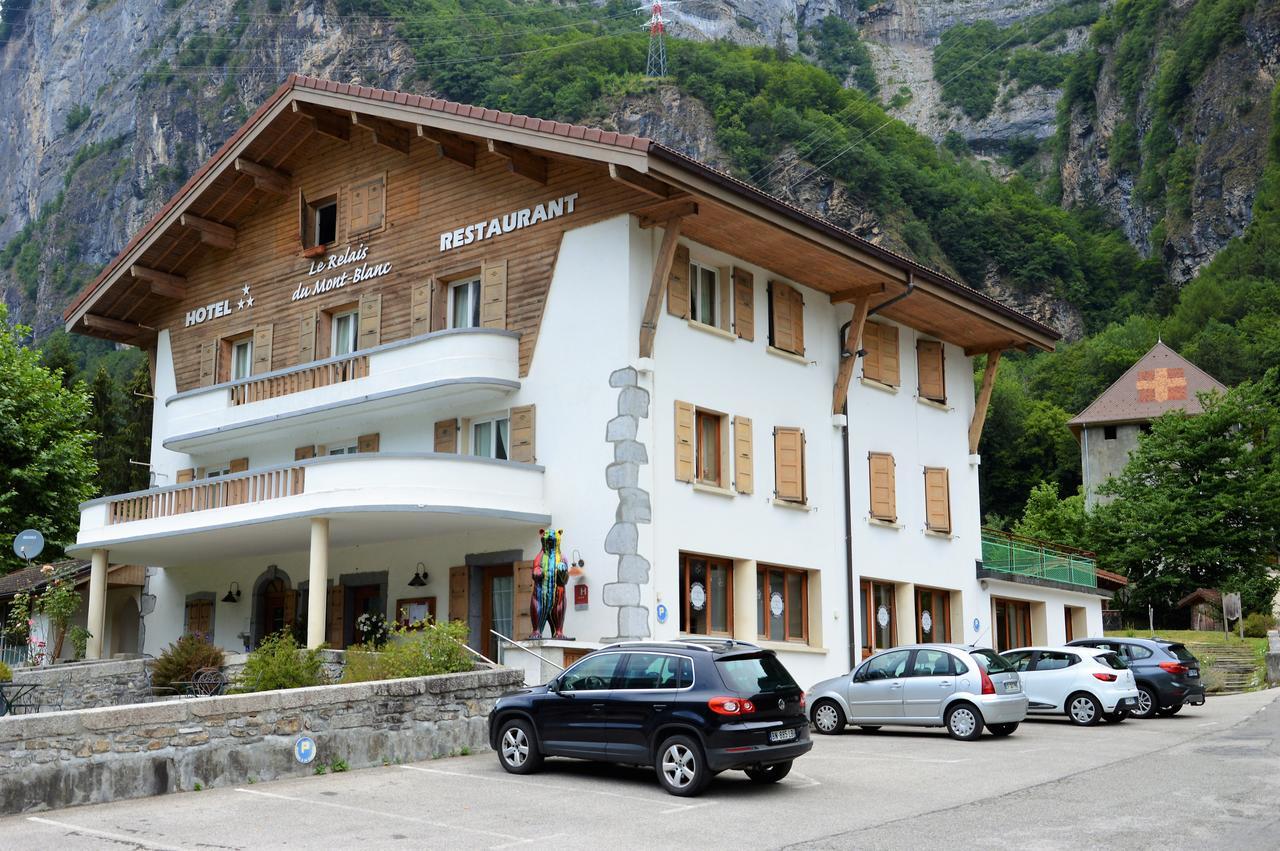Hotel Le Relais Du Mont Blanc Magland Zewnętrze zdjęcie